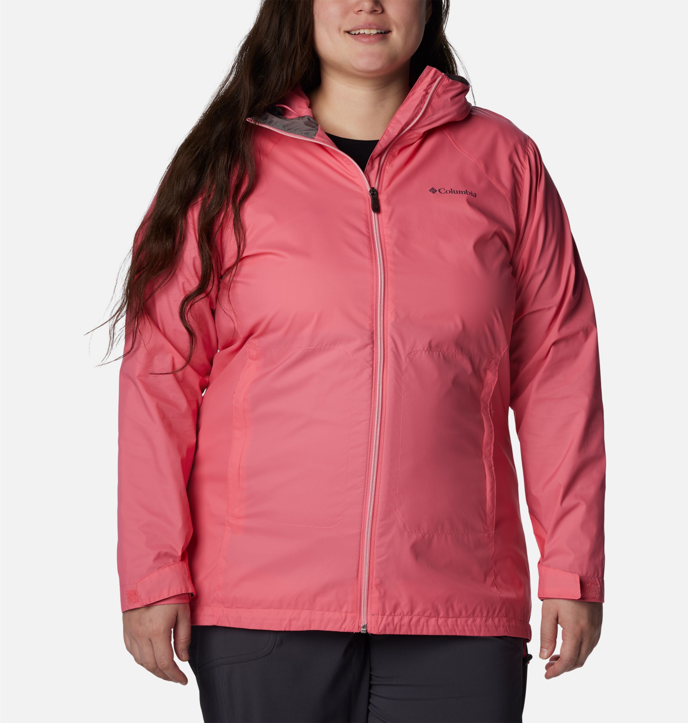 columbia long jacket plus size