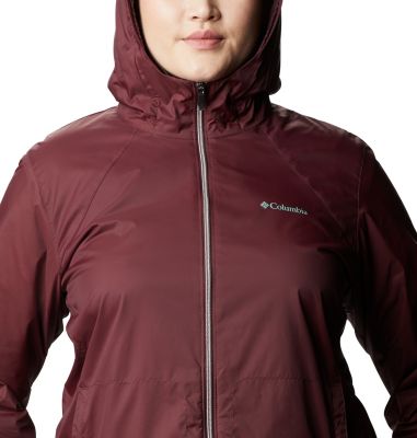 columbia switchback fleece lined rain jacket