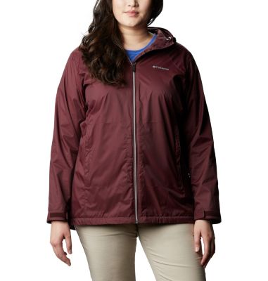 columbia plus size rain jacket