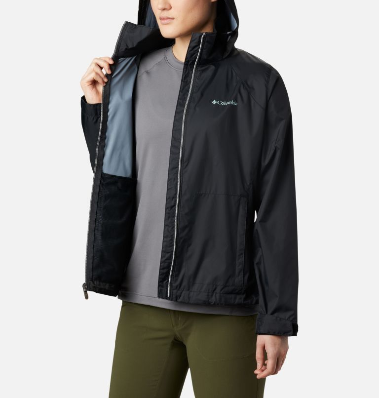 Women’s Switchback III Rain Jacket, Color: Black, image 5