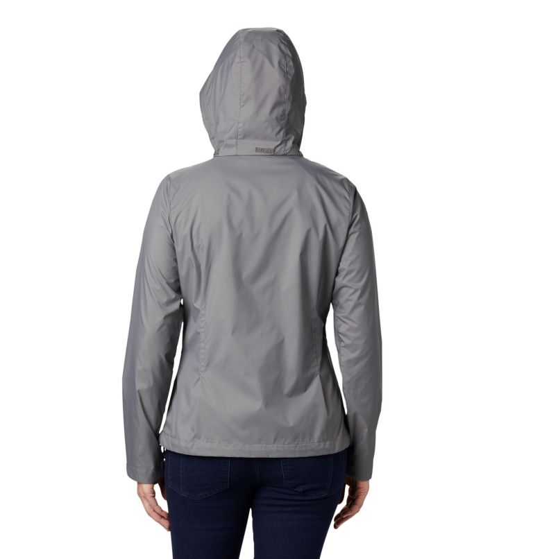 Thumbnail: Women’s Switchback III Rain Jacket, Color: City Grey, image 2