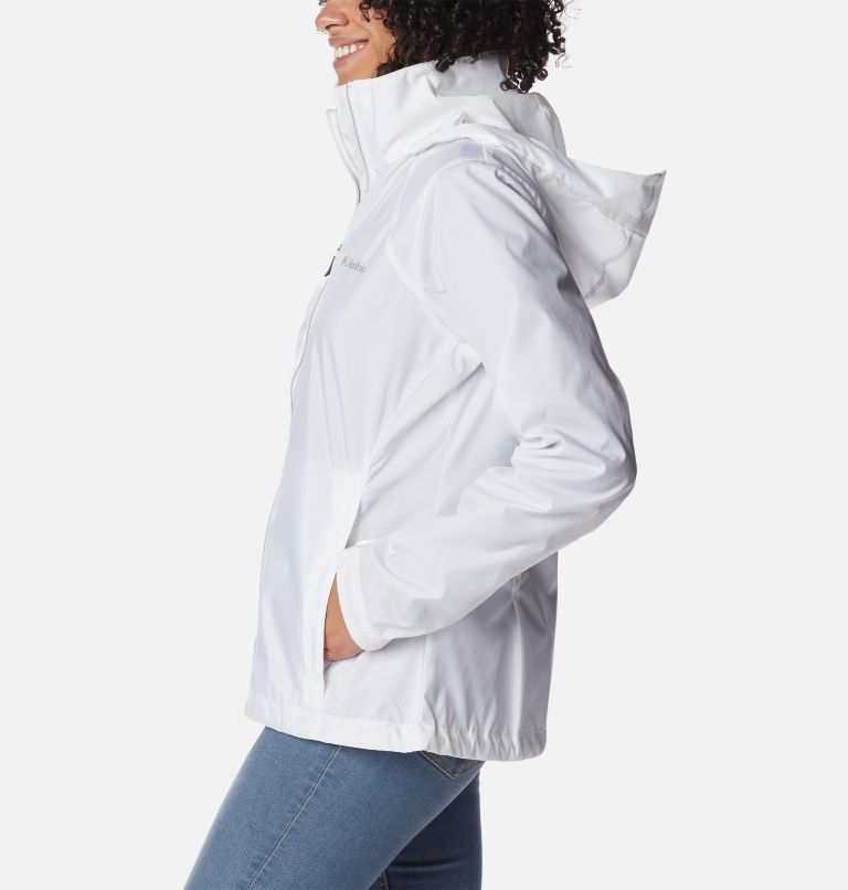 Women’s Switchback III Rain Jacket, Color: White, image 3