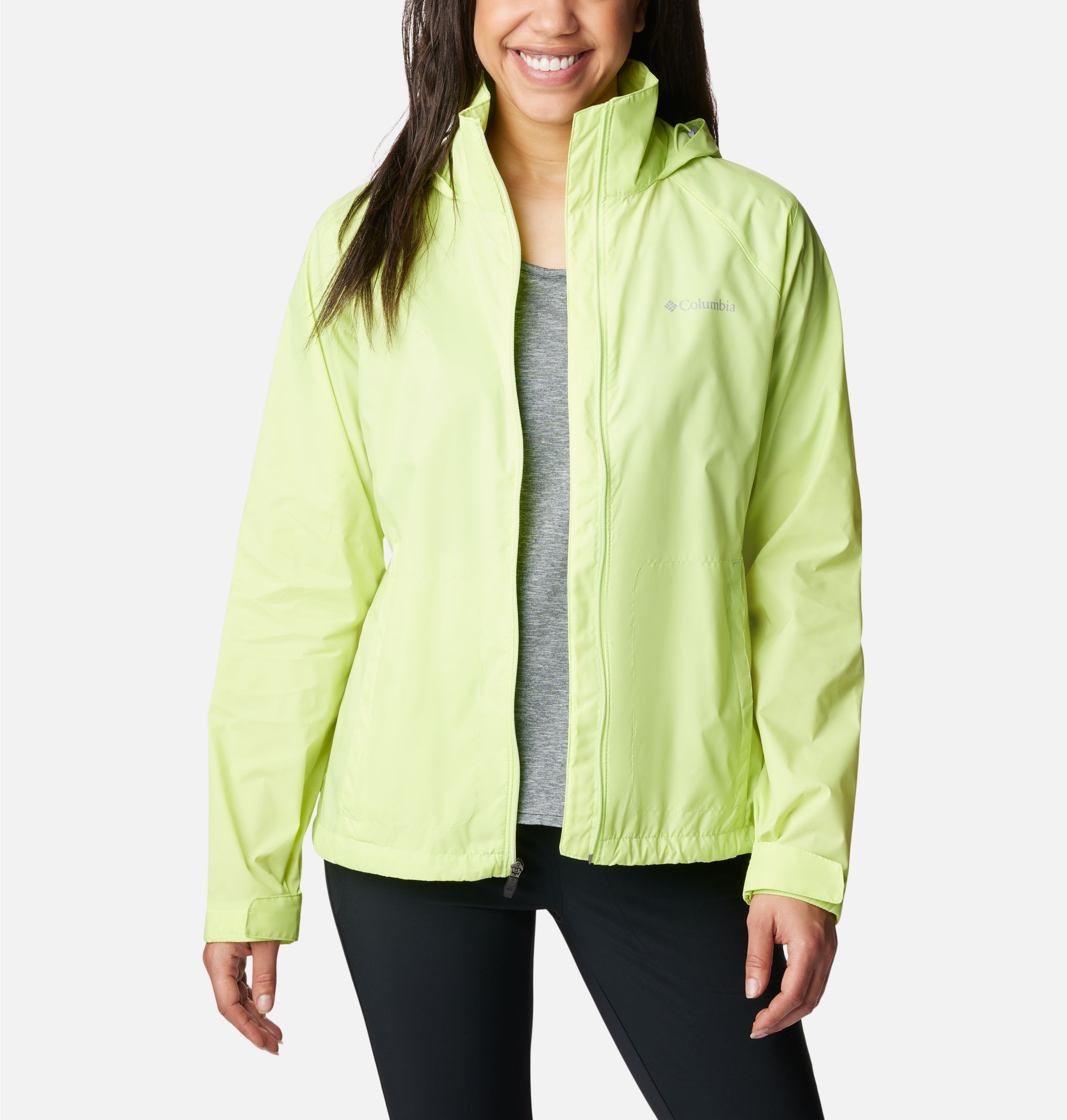 Columbia Women's Switchback Waterproof Packable Rain Jacket, XS-3X