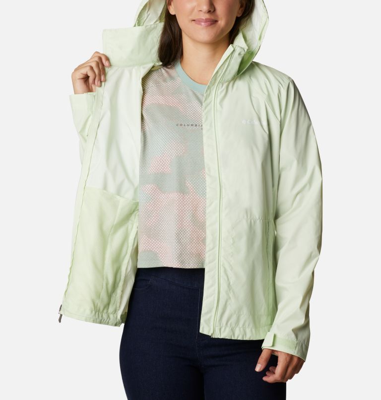 Women’s Switchback III Jacket, Color: Light Lime, image 5