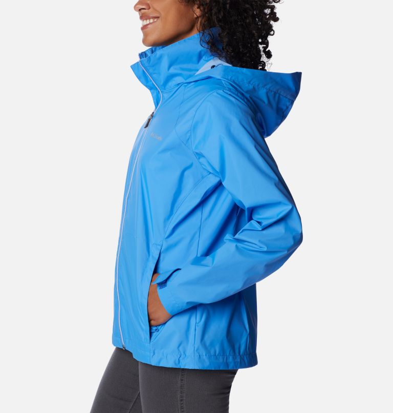 Women’s Switchback III Rain Jacket, Color: Harbor Blue, image 3