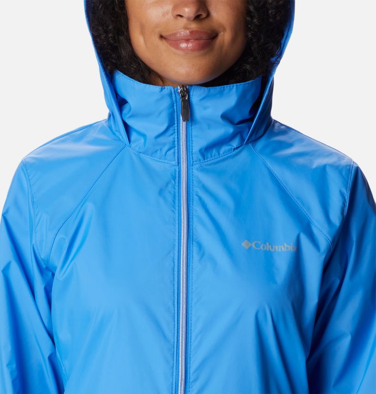 Thumbnail: Women’s Switchback III Rain Jacket, Color: Harbor Blue, image 4