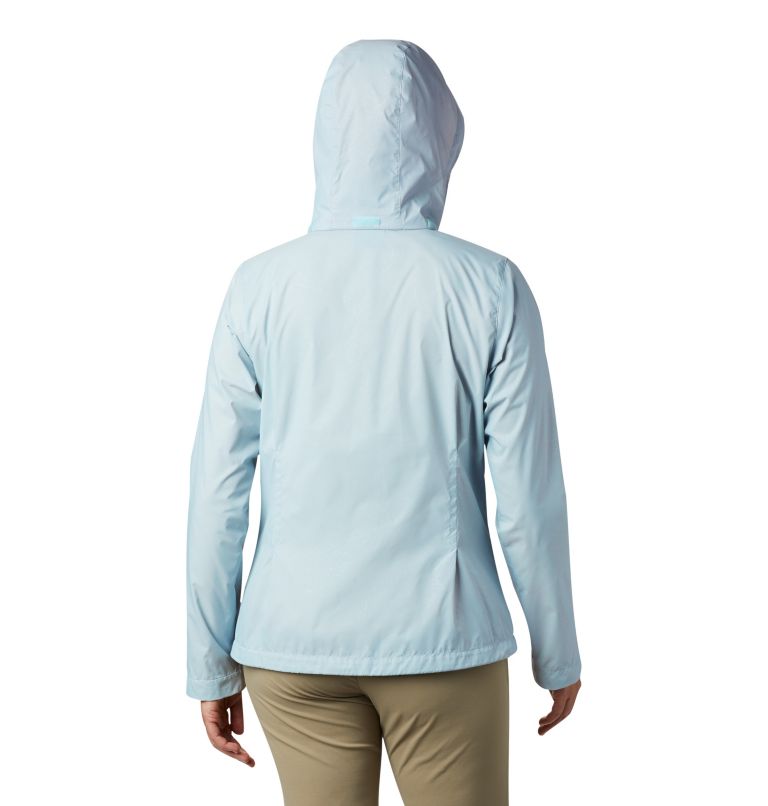 Women’s Switchback III Rain Jacket, Color: Spring Blue, image 2