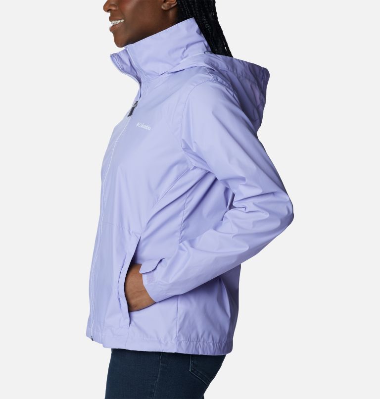 Thumbnail: Women’s Switchback III Rain Jacket, Color: Frosted Purple, image 3
