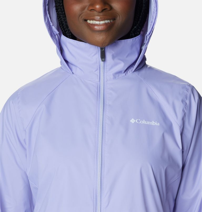Thumbnail: Women’s Switchback III Rain Jacket, Color: Frosted Purple, image 4