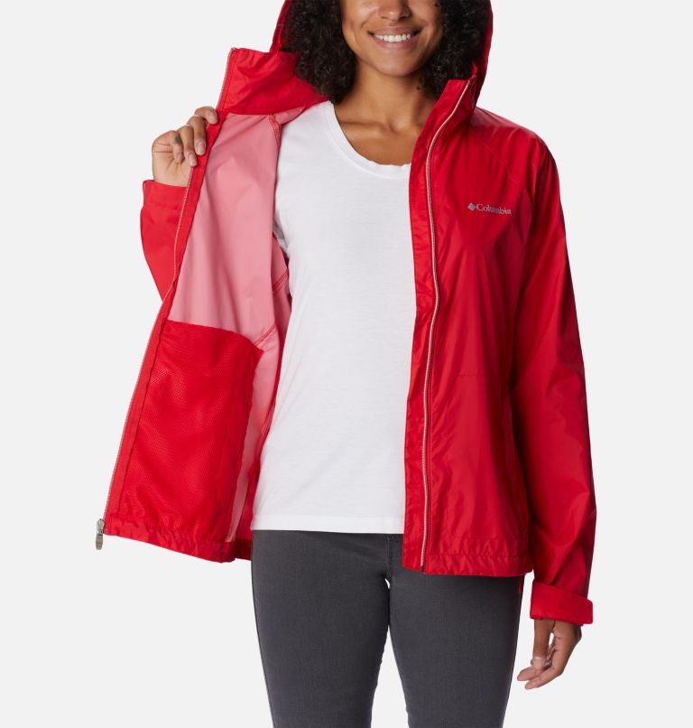 Women’s Switchback III Jacket, Color: Red Lily, image 5