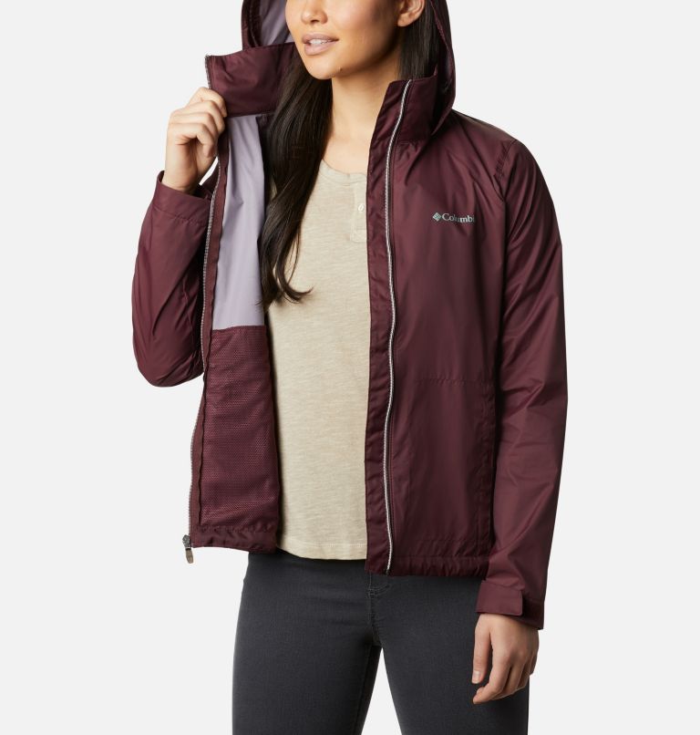 Columbia Women's Switchback Waterproof Packable Rain Jacket, XS-3X