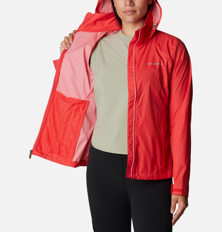 Thumbnail: Women’s Switchback III Jacket, Color: Red Hibiscus, image 5