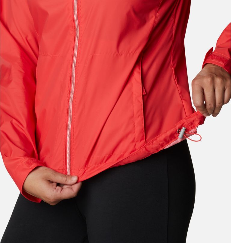 Thumbnail: Women’s Switchback III Jacket, Color: Red Hibiscus, image 7