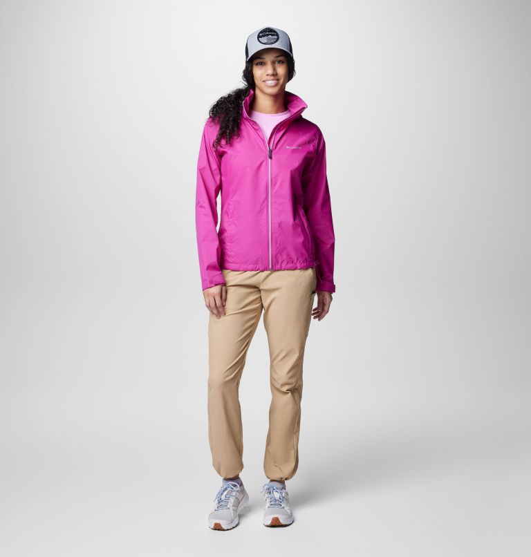Women’s Switchback III Jacket, Color: Fuchsia, image 3