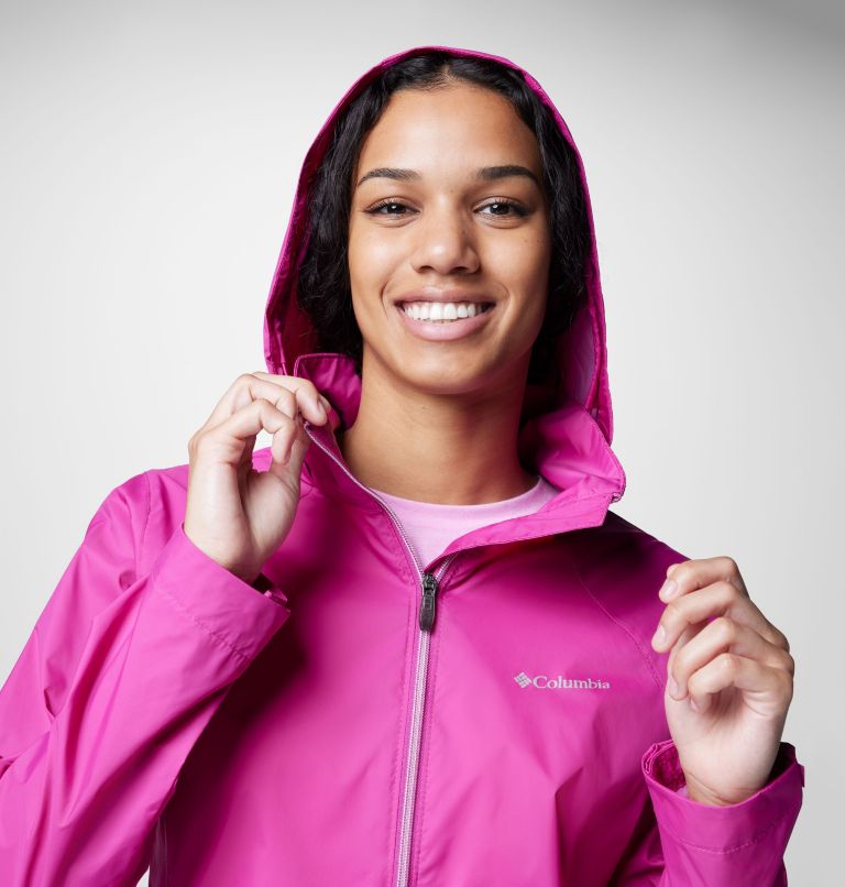 Women’s Switchback III Jacket, Color: Fuchsia, image 5