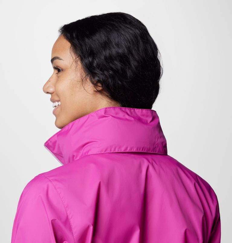 Women’s Switchback III Jacket, Color: Fuchsia, image 7