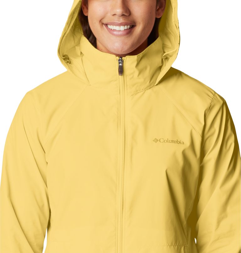 Thumbnail: Women’s Switchback III Rain Jacket, Color: Sun Glow, image 4