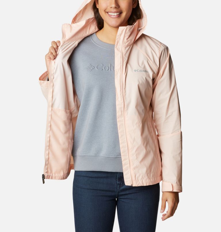 Thumbnail: Women’s Switchback III Rain Jacket, Color: Peach Blossom, image 5