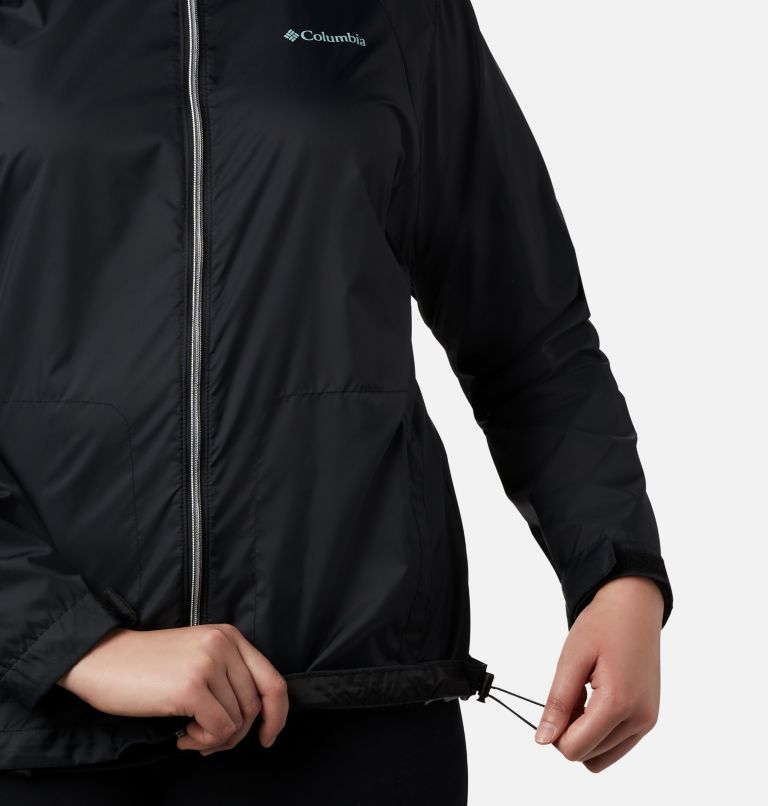 Thumbnail: Women’s Switchback III Rain Jacket - Plus Size, Color: Black, image 5