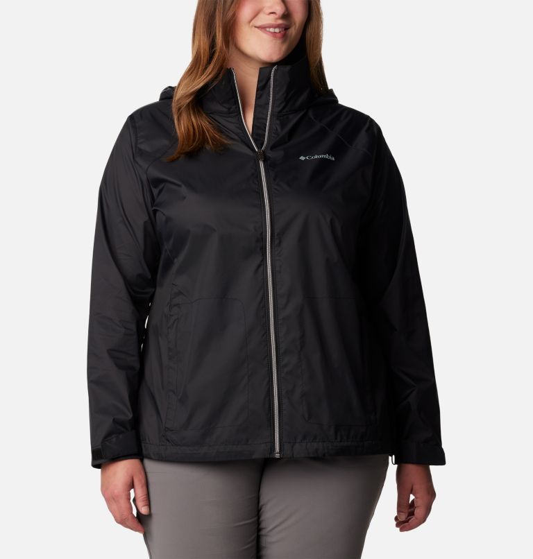 Manteau de pluie Switchback III Femme - Grandes tailles, Color: Black, image 1
