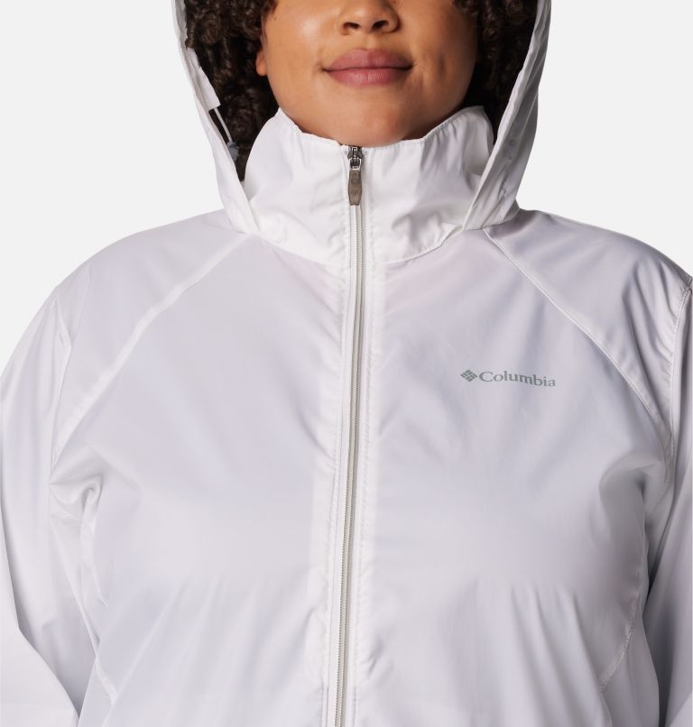 Thumbnail: Women’s Switchback III Jacket - Plus Size, Color: White, image 4