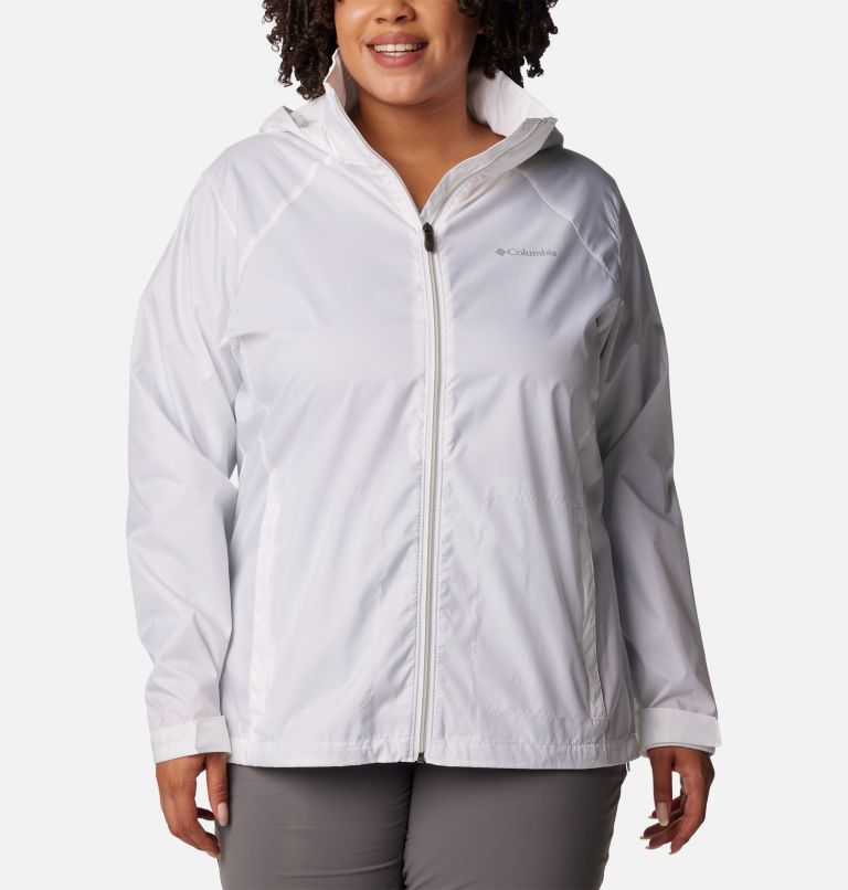 Columbia rain jacket hot sale womens plus