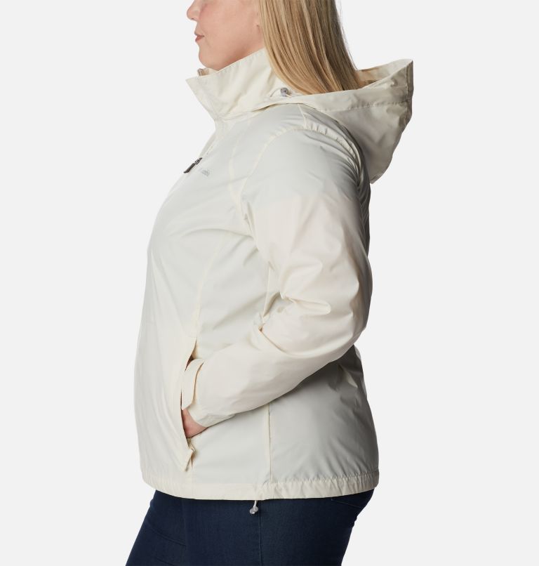 Women’s Switchback III Rain Jacket - Plus Size, Color: Chalk, image 3