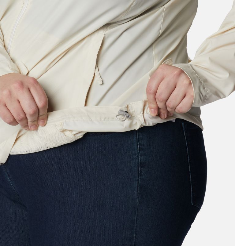 Thumbnail: Women’s Switchback III Rain Jacket - Plus Size, Color: Chalk, image 7