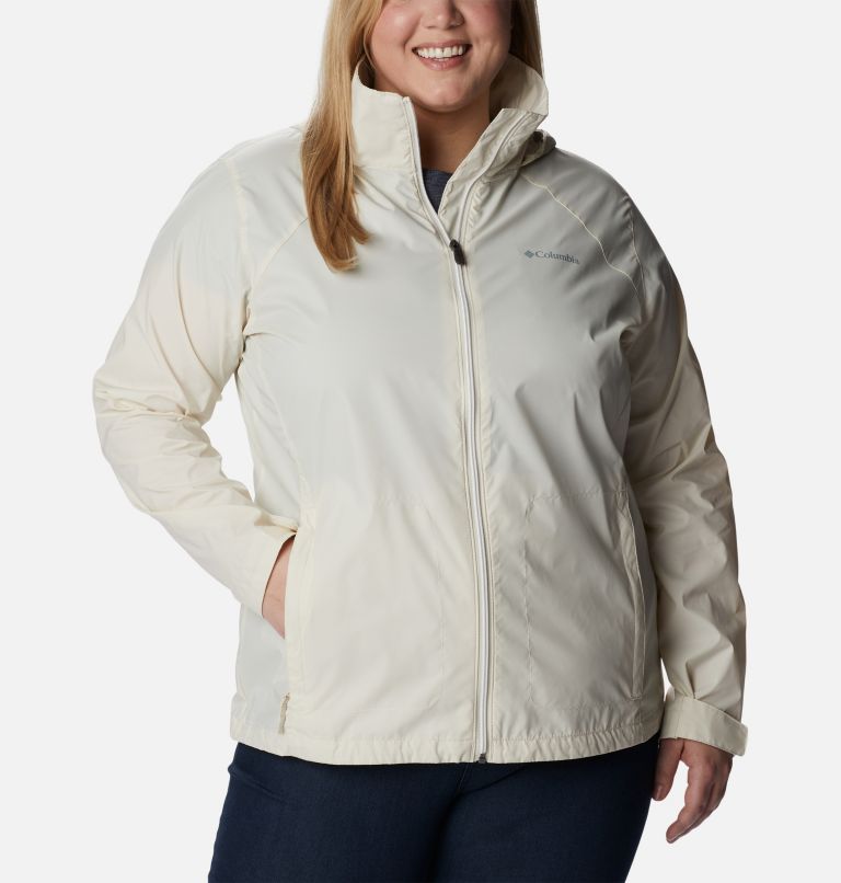 Women’s Switchback III Rain Jacket - Plus Size, Color: Chalk, image 1