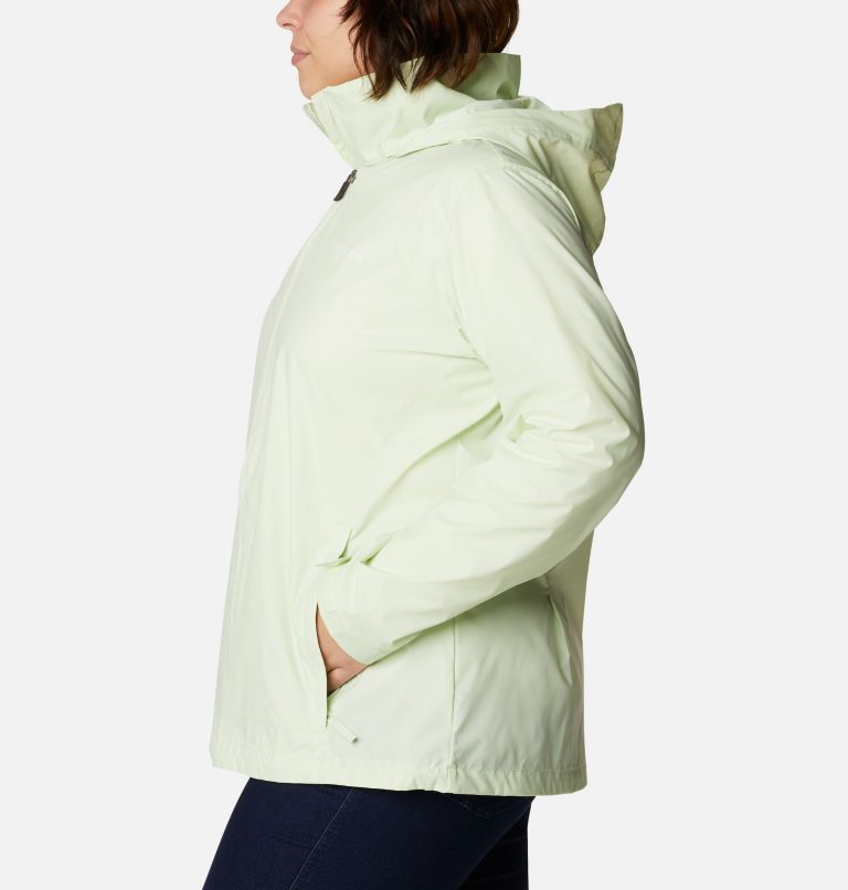 Women’s Switchback III Jacket - Plus Size, Color: Light Lime, image 3