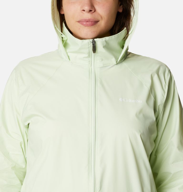 Women’s Switchback III Jacket - Plus Size, Color: Light Lime, image 4