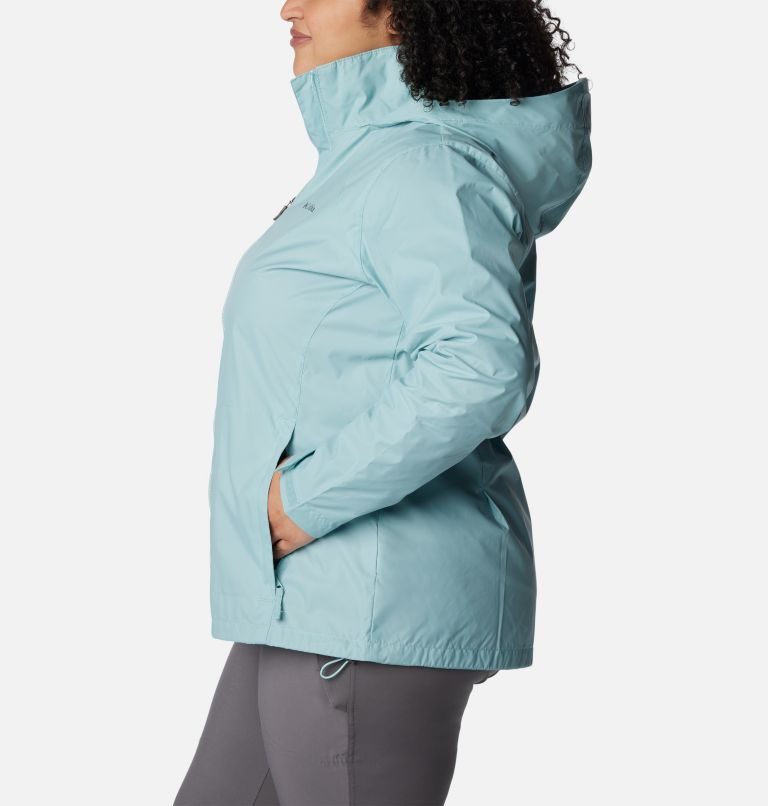 Women’s Switchback III Jacket - Plus Size, Color: Aqua Haze, image 3