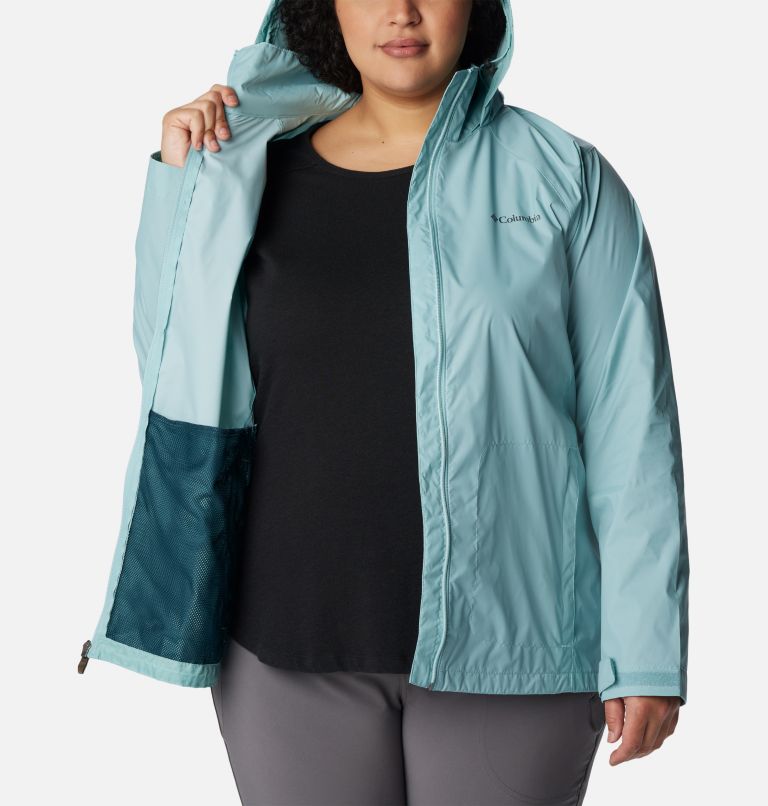 Thumbnail: Women’s Switchback III Jacket - Plus Size, Color: Aqua Haze, image 5
