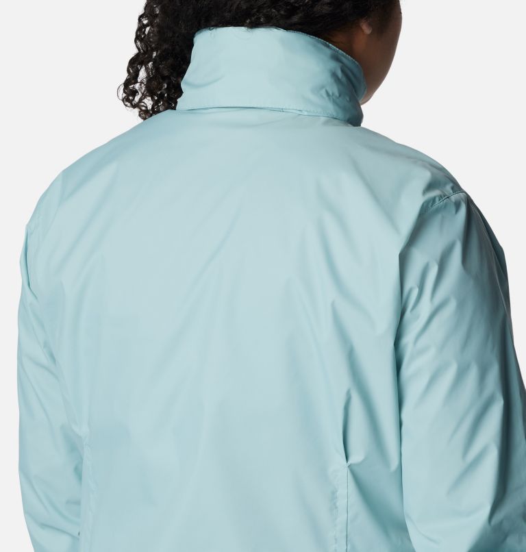 Thumbnail: Women’s Switchback III Jacket - Plus Size, Color: Aqua Haze, image 6
