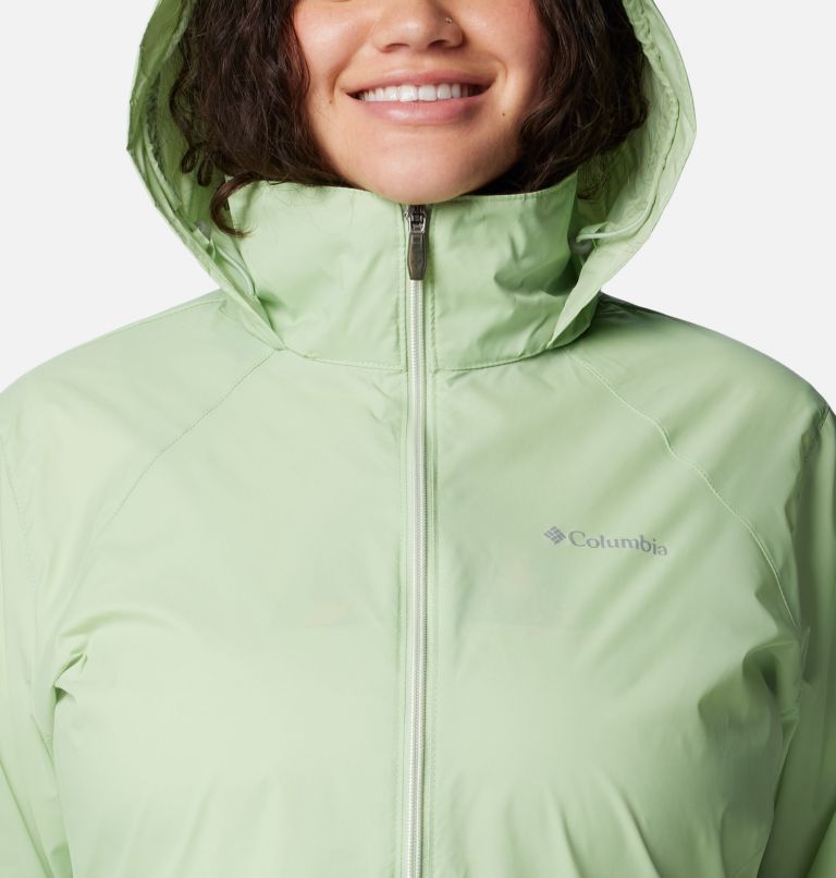 Women’s Switchback III Jacket - Plus Size, Color: Sage Leaf, image 4