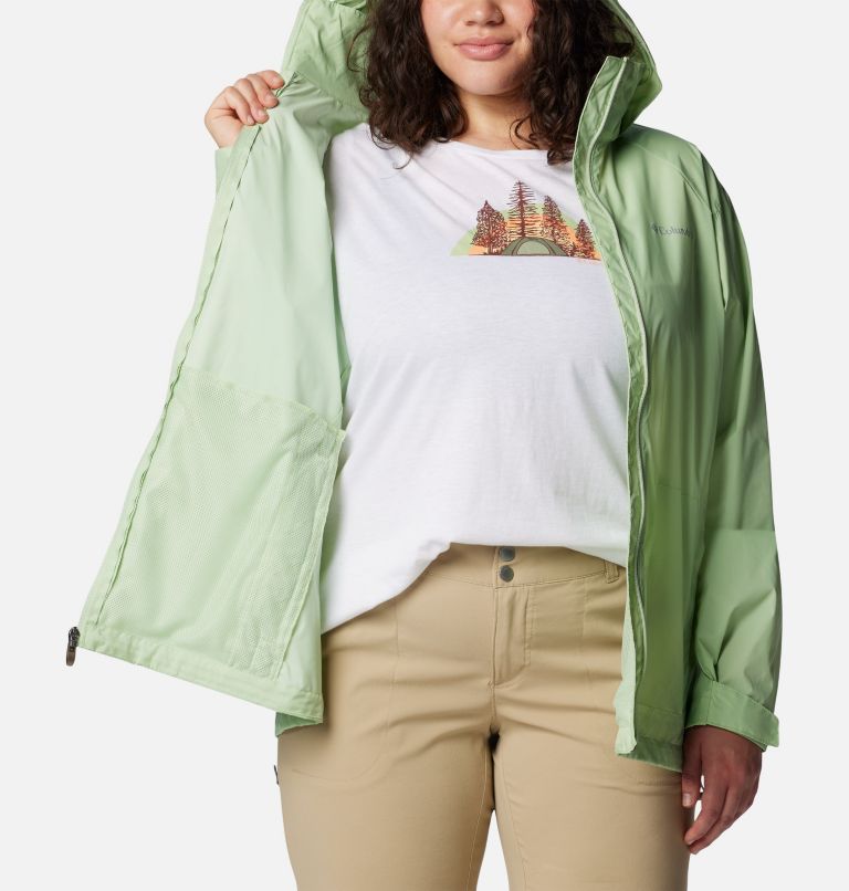 Women’s Switchback III Jacket - Plus Size, Color: Sage Leaf, image 5