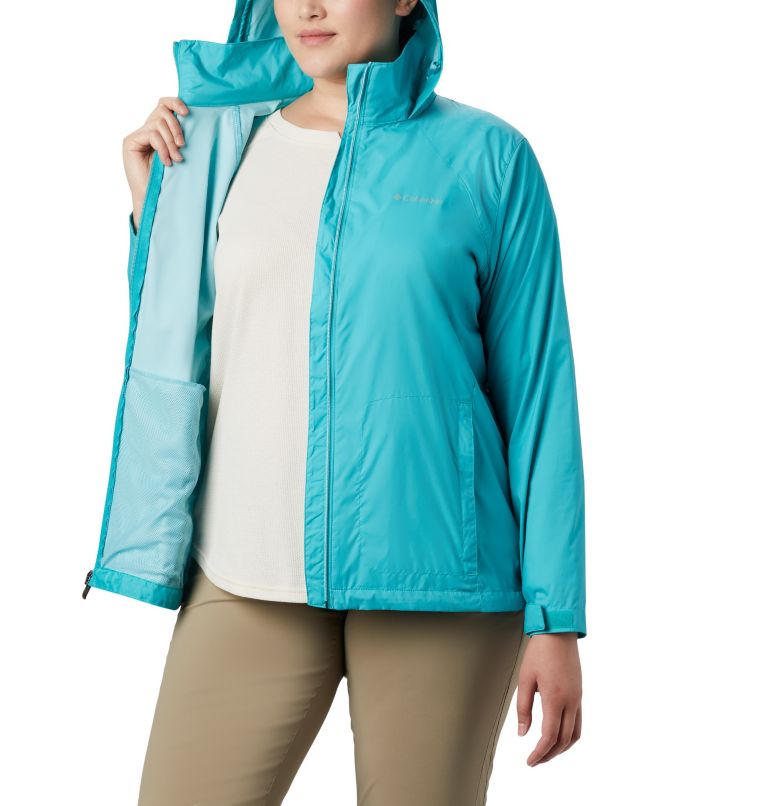 Women’s Switchback III Rain Jacket - Plus Size, Color: Miami, image 5