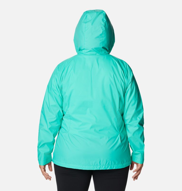 Women’s Switchback III Jacket - Plus Size, Color: Electric Turquoise