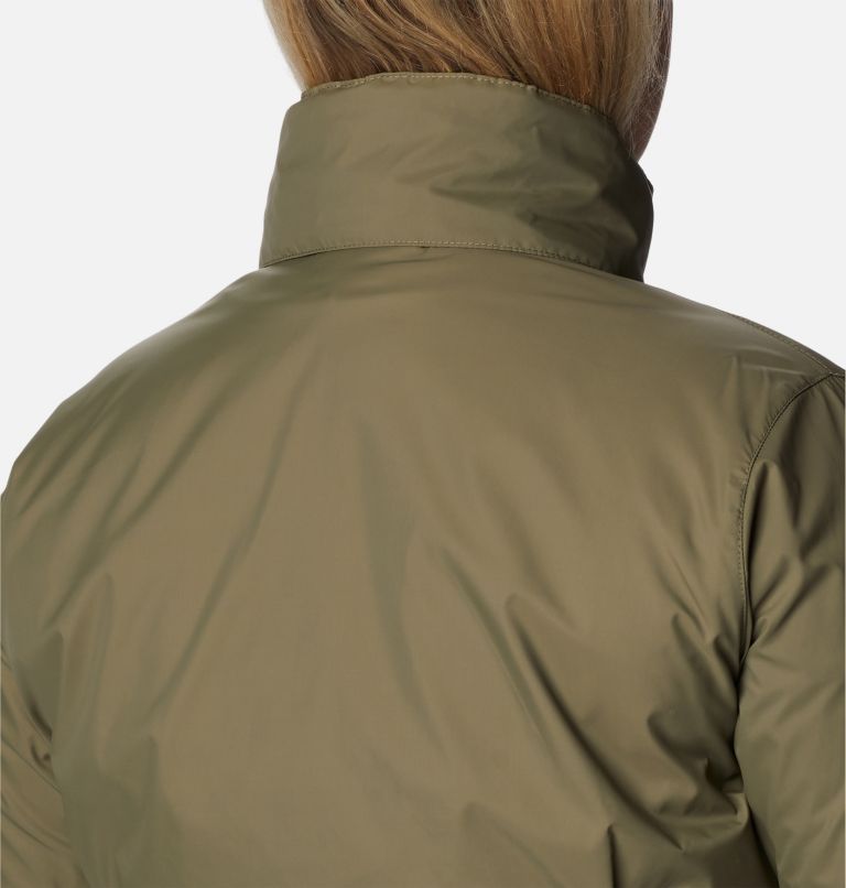 Thumbnail: Women’s Switchback III Rain Jacket - Plus Size, Color: Stone Green, image 6