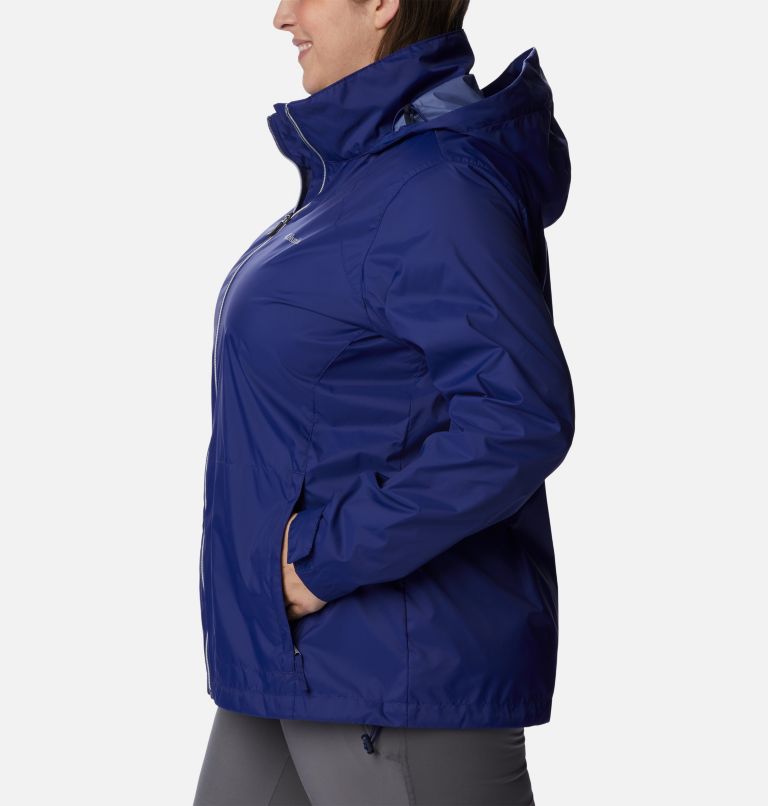 Thumbnail: Women’s Switchback III Rain Jacket - Plus Size, Color: Dark Sapphire, image 3