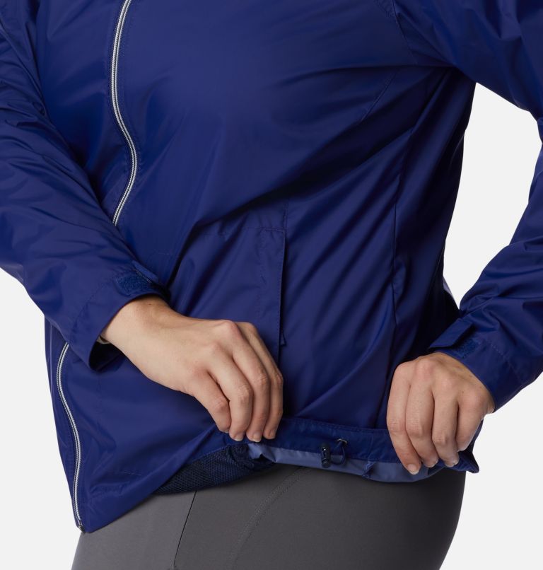 Thumbnail: Women’s Switchback III Rain Jacket - Plus Size, Color: Dark Sapphire, image 7
