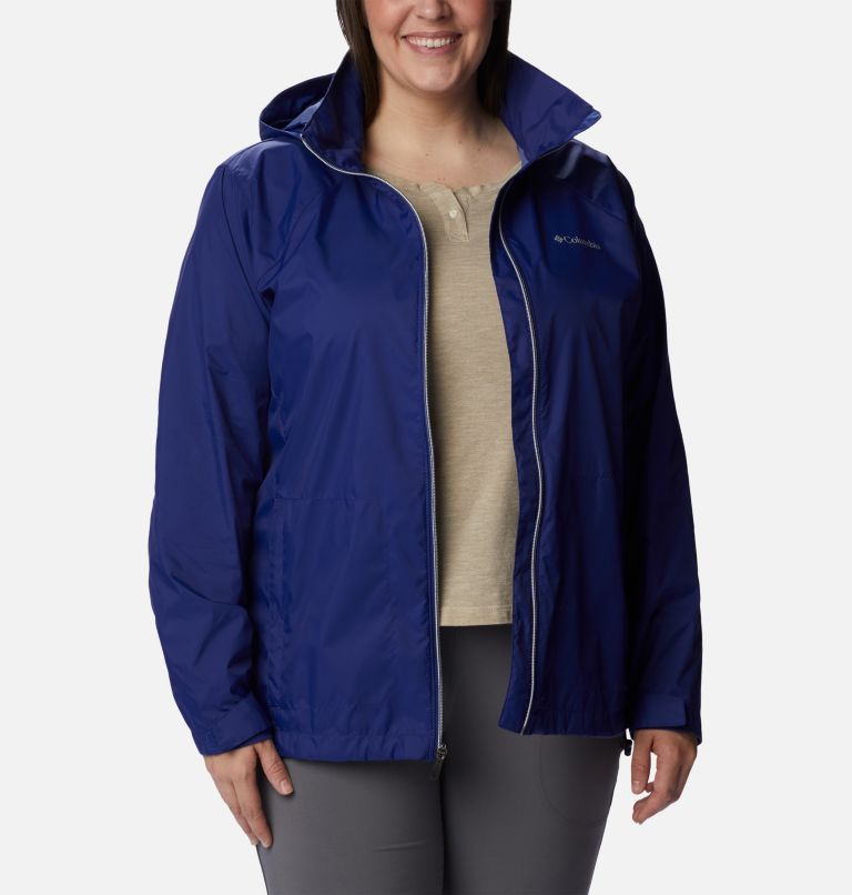 Women’s Switchback III Rain Jacket - Plus Size, Color: Dark Sapphire, image 9