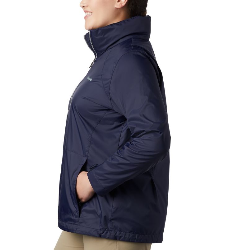 Thumbnail: Women’s Switchback III Rain Jacket - Plus Size, Color: Dark Nocturnal, image 3