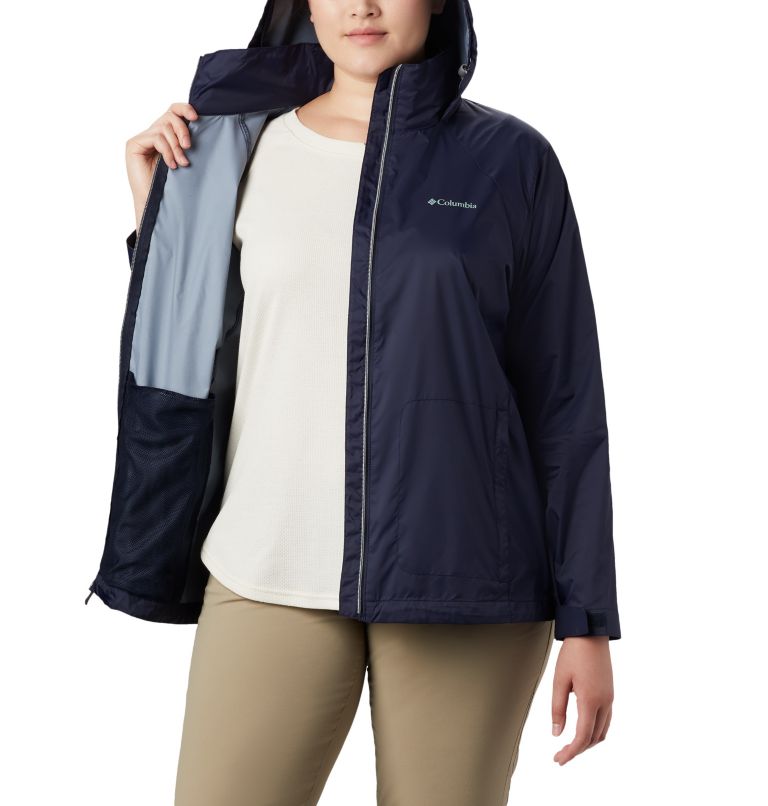 Women’s Switchback III Rain Jacket - Plus Size, Color: Dark Nocturnal, image 5