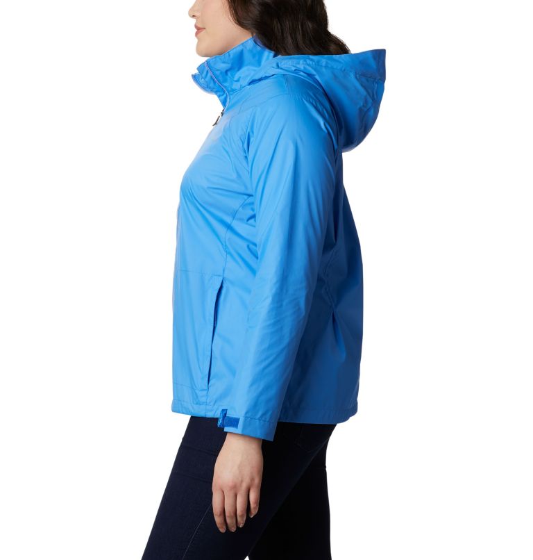 Women’s Switchback III Rain Jacket - Plus Size, Color: Harbor Blue, image 3