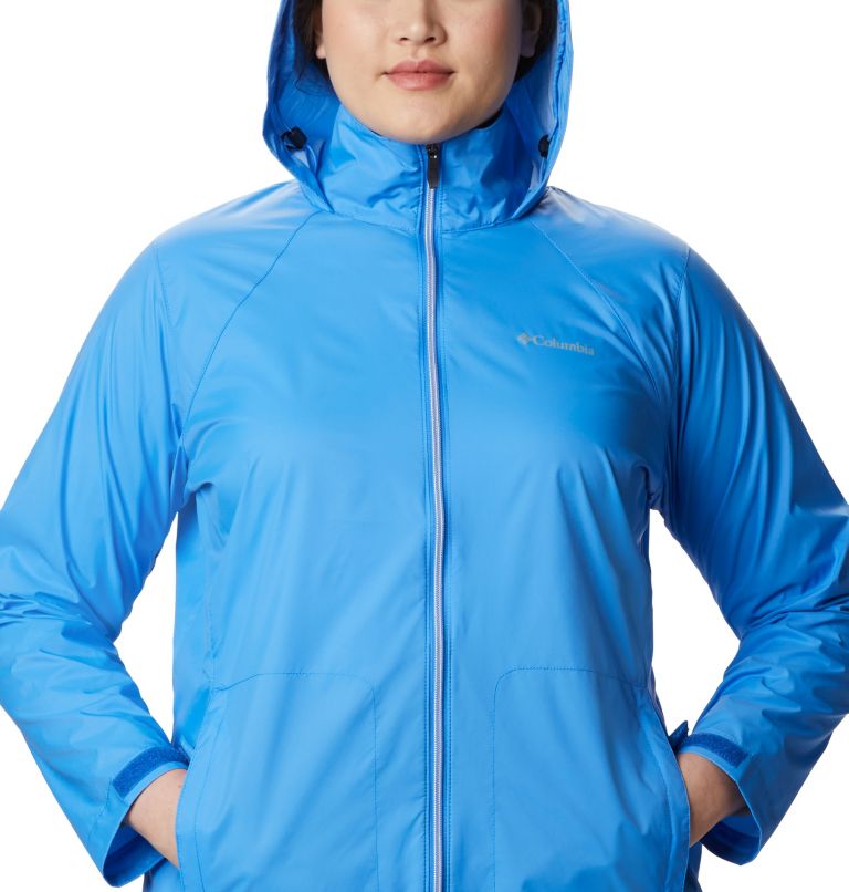 Thumbnail: Women’s Switchback III Jacket - Plus Size, Color: Harbor Blue, image 4
