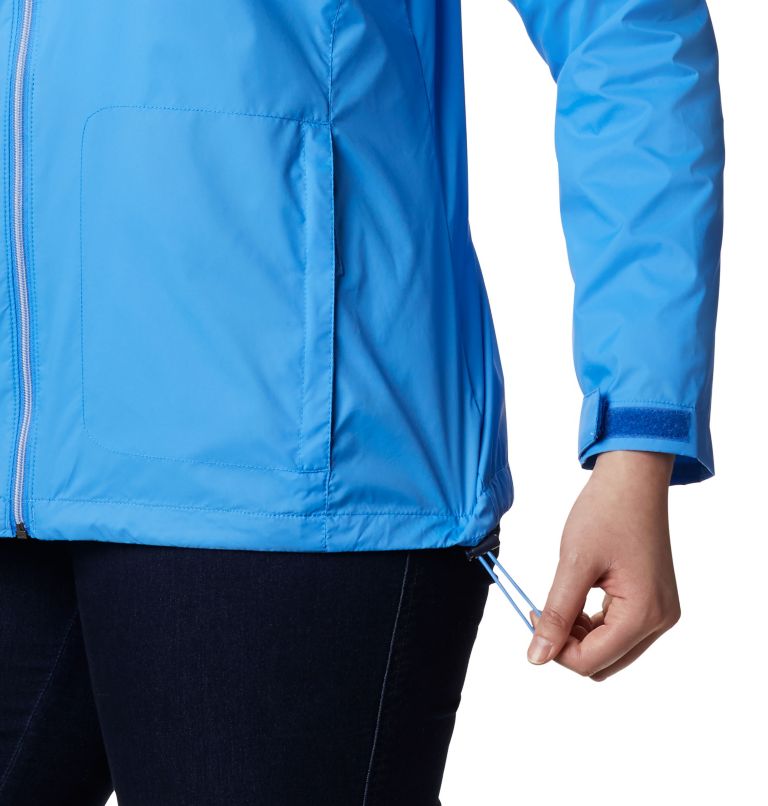 Women’s Switchback III Rain Jacket - Plus Size, Color: Harbor Blue, image 6