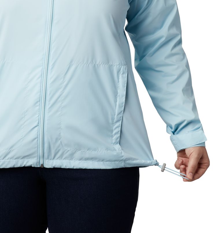 Women’s Switchback III Rain Jacket - Plus Size, Color: Spring Blue, image 5