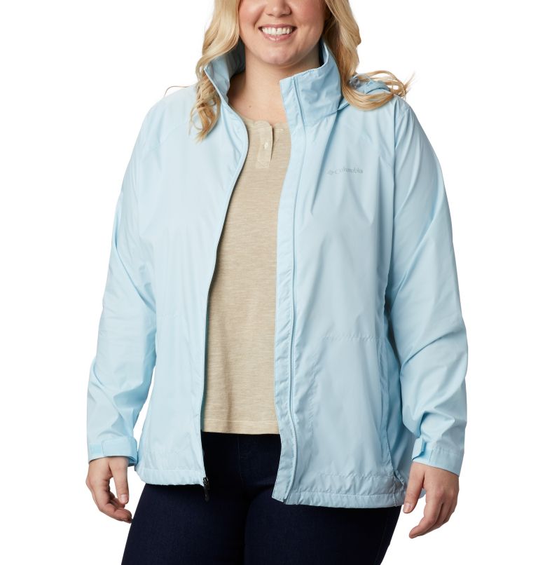 Women’s Switchback III Rain Jacket - Plus Size, Color: Spring Blue, image 1