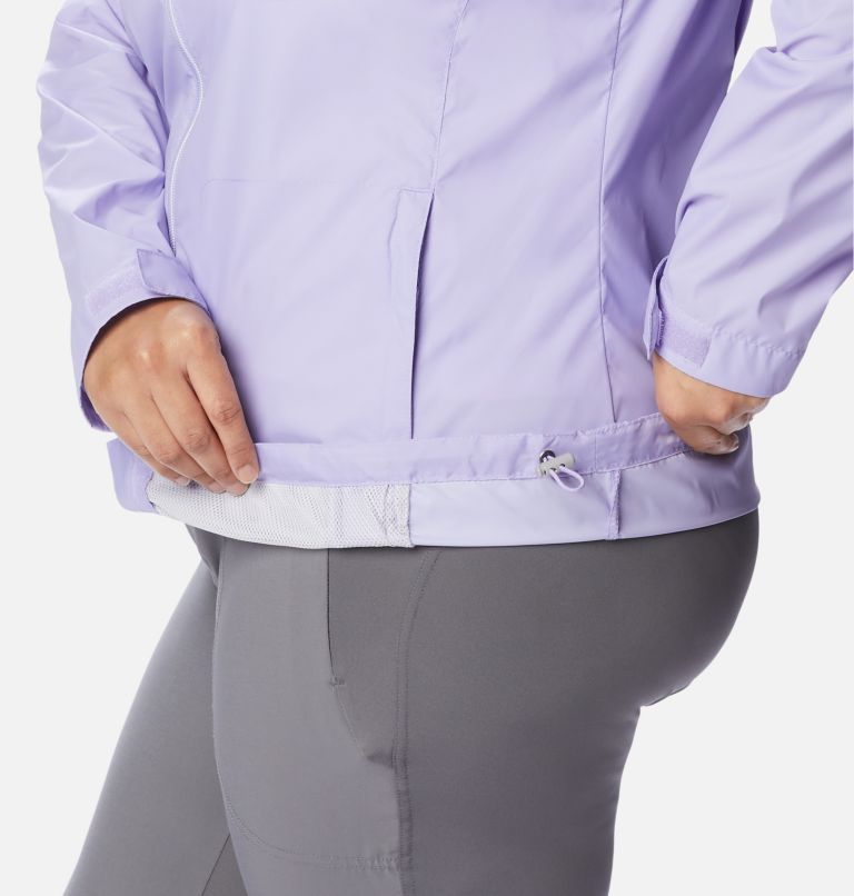 Women’s Switchback III Rain Jacket - Plus Size, Color: Frosted Purple, image 7